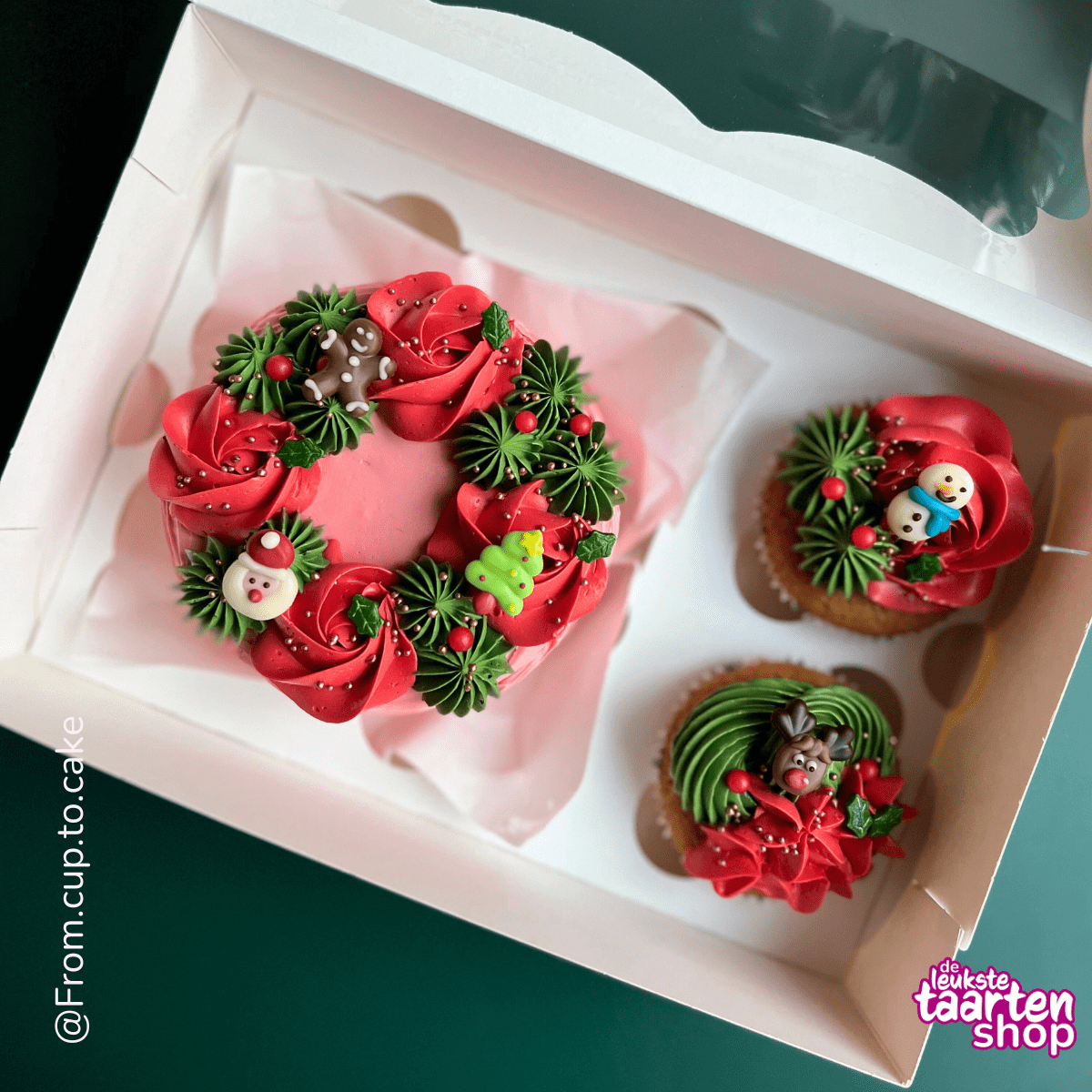 Bento Box Christmas Wreath