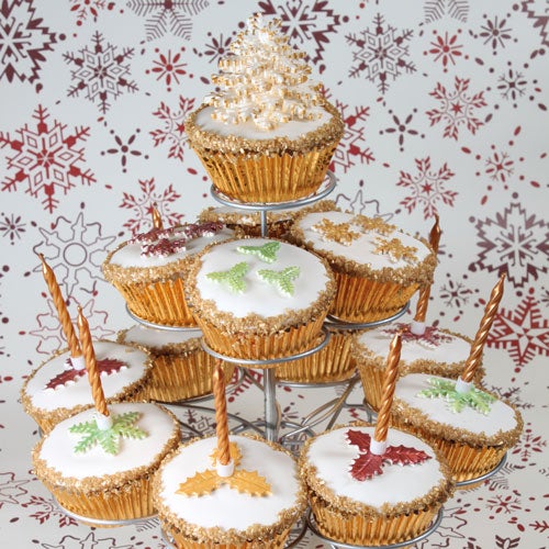 Christmas cupcakes