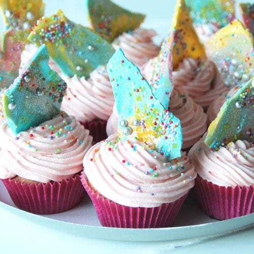 Colourful cupcakes