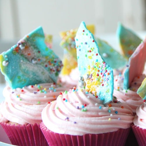 Colourful cupcakes
