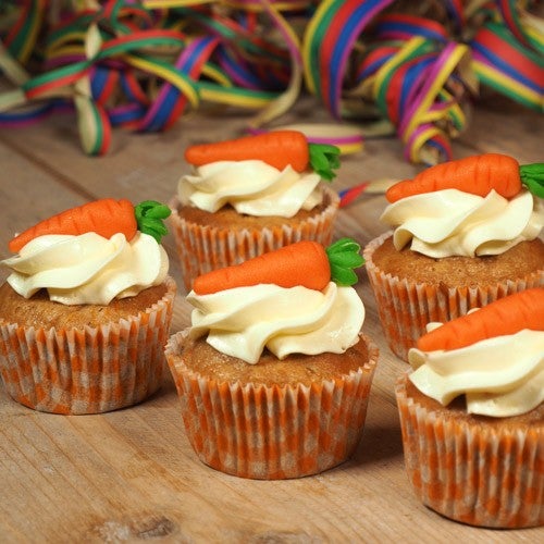 Little carrot delight cupcakes