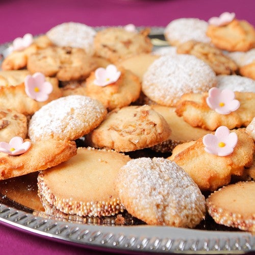 Moroccan cookies: Almond cookies