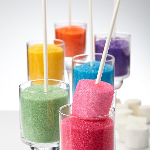 Sugar marshmallow pops