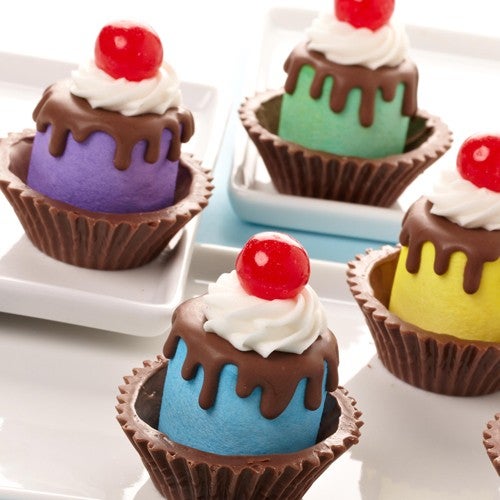 Marshmallow sundaes