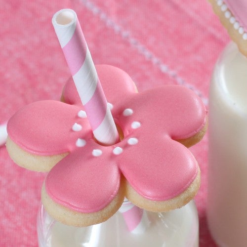 Milk with cookies