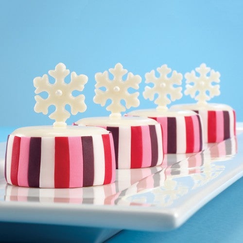 Mini gingerbread boy cakes