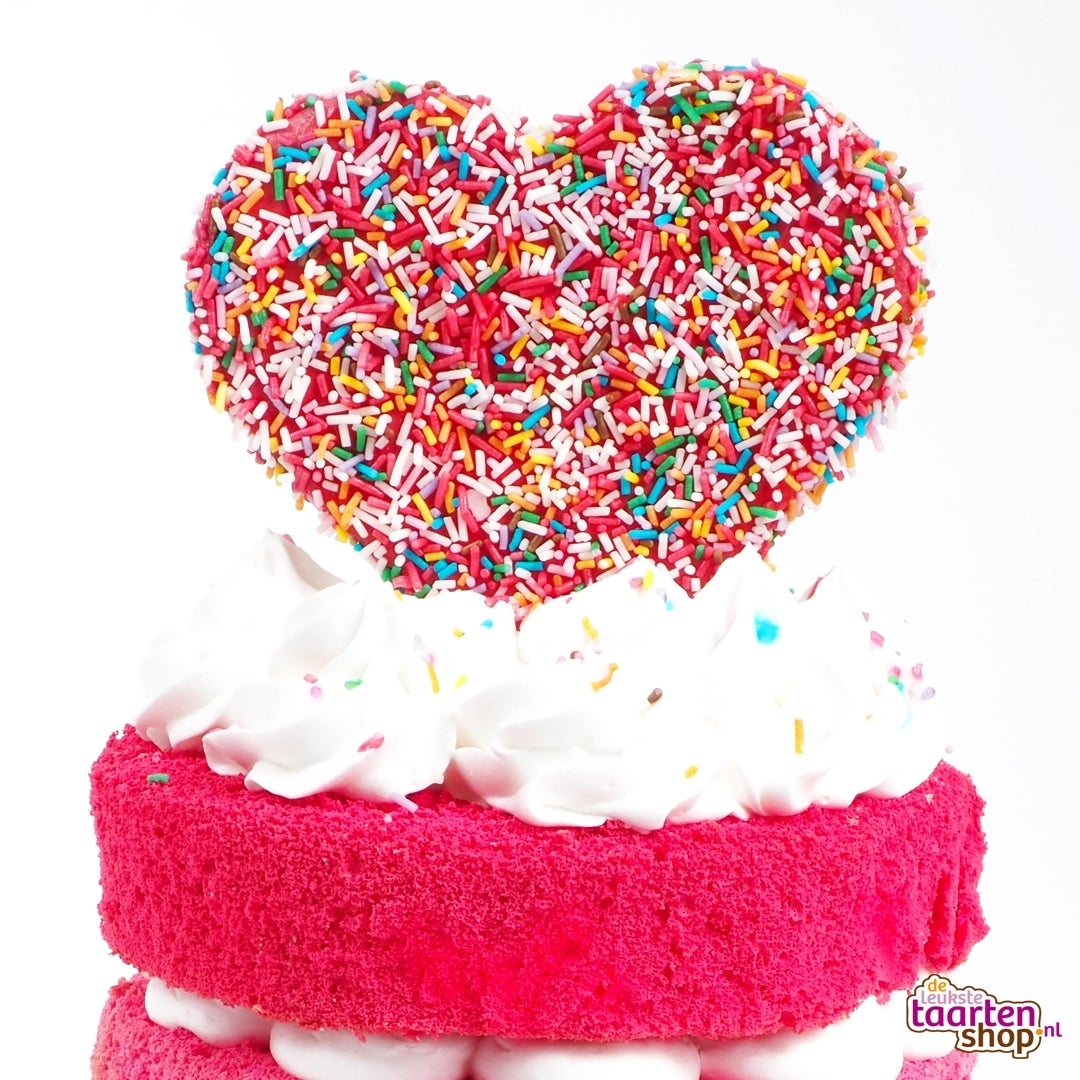 Naked ombre cake