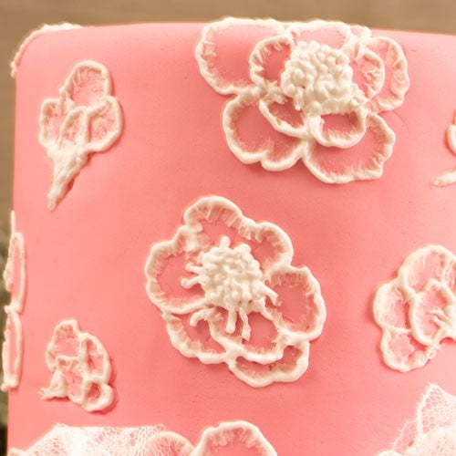 Technique: brush embroidery