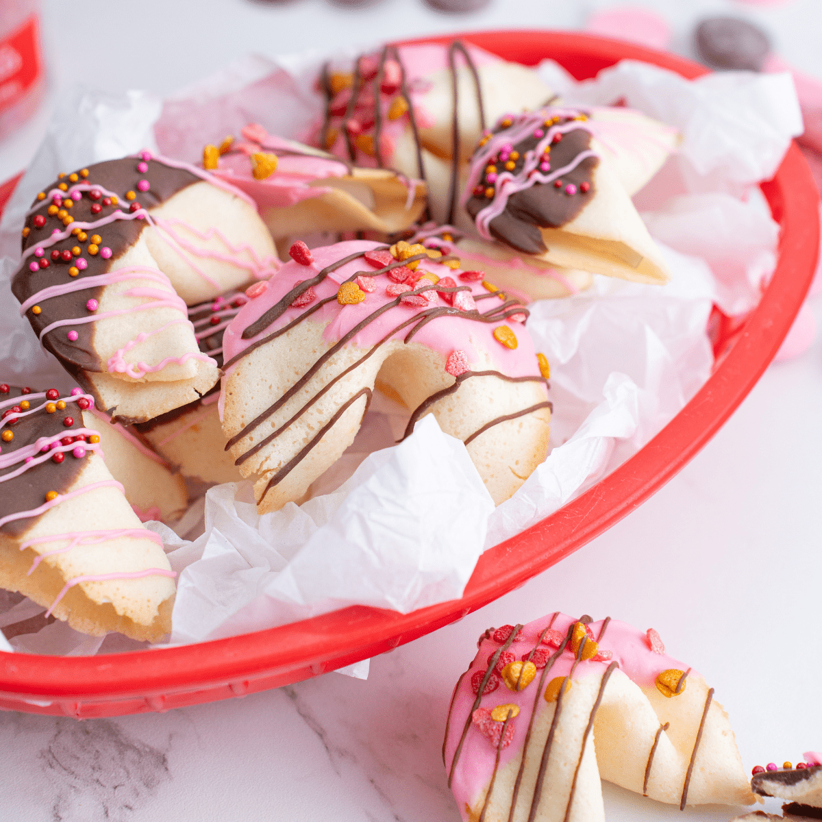 Valentine Fortune Cookies