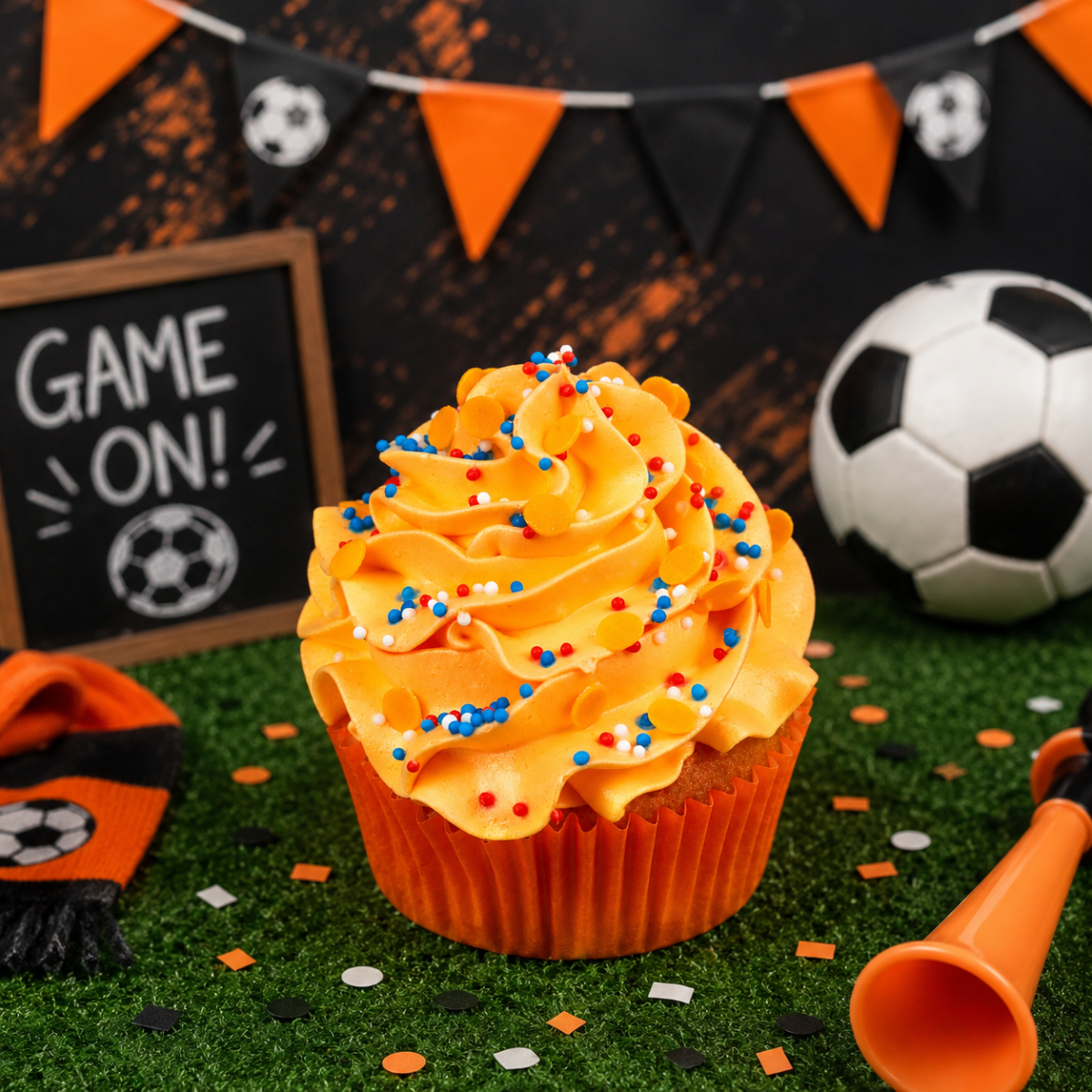 Orange Cupcakes
