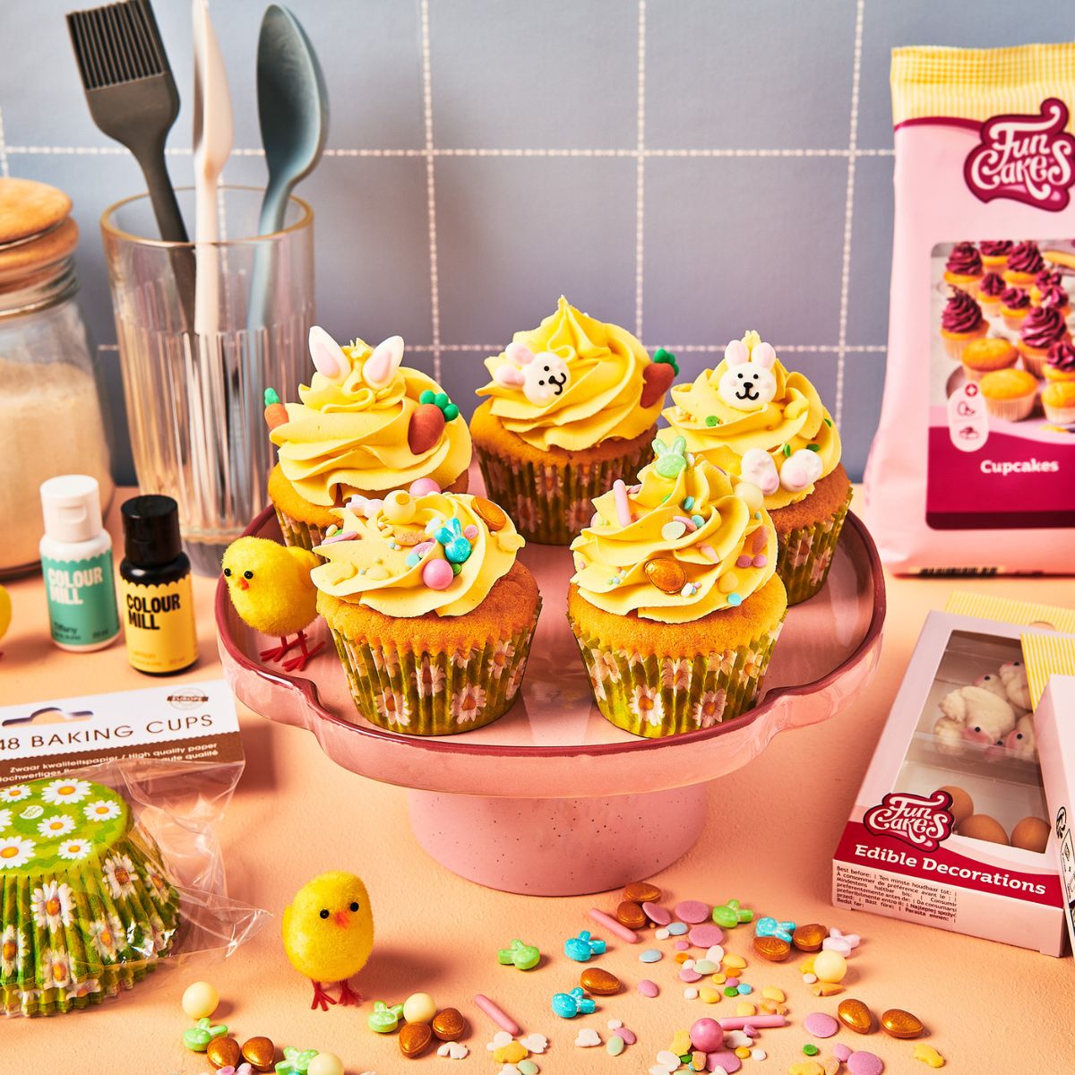Easter Lemon Cupcakes