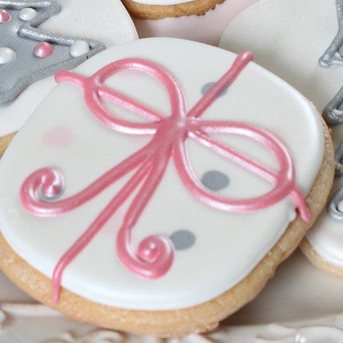Pastel cookies for Christmas 