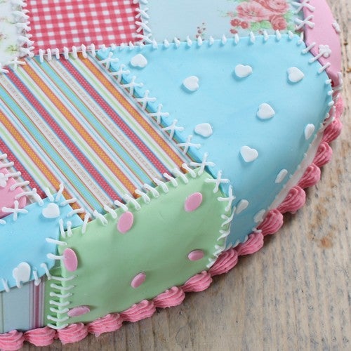 Patchwork cake