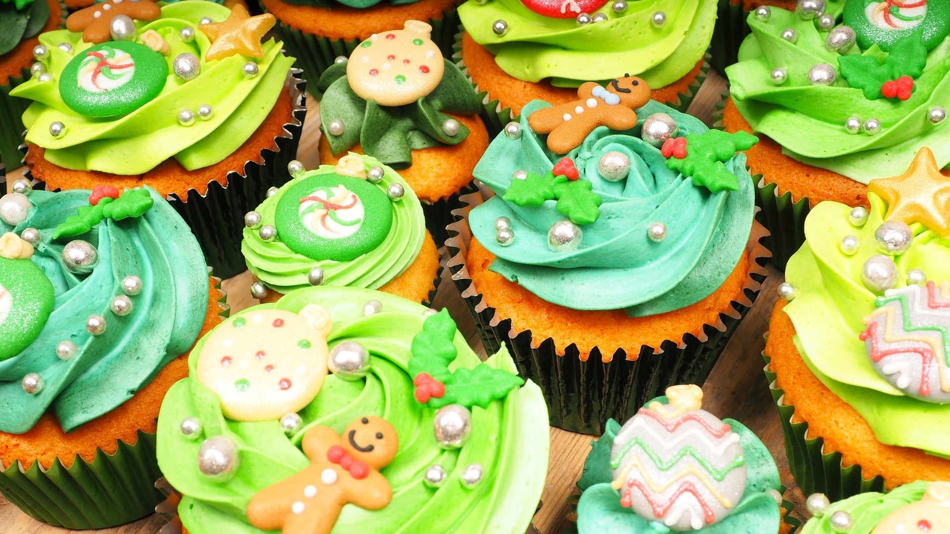Cupcake Xmas tree