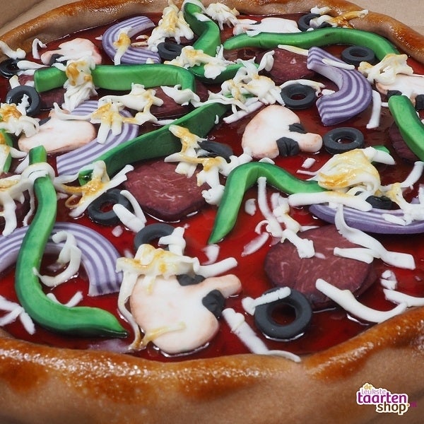 Recipe Realistic Pizza Cake