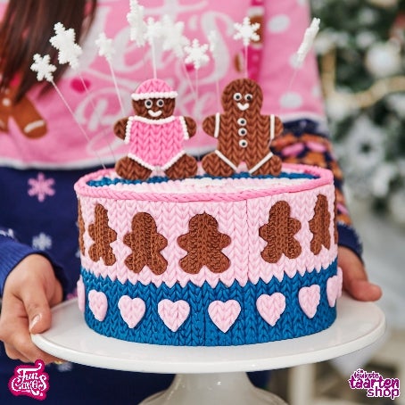 Knitted Christmas Sweater Cake