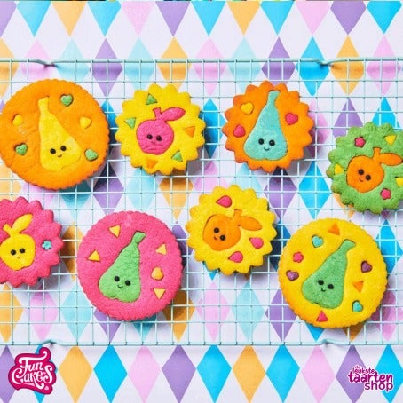 Cute Kawaii Fruit Cookies