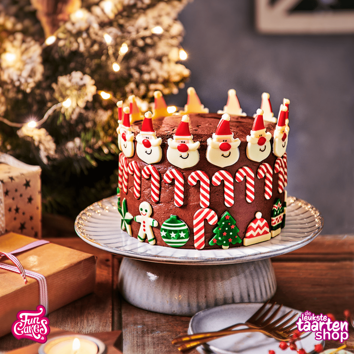 Chocolate Christmas Cake