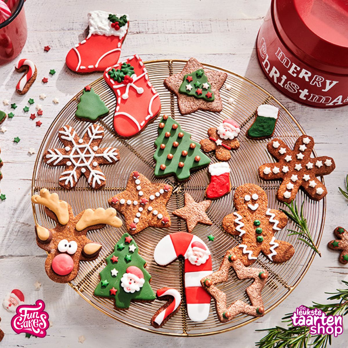 Gingerbread Christmas Cookies