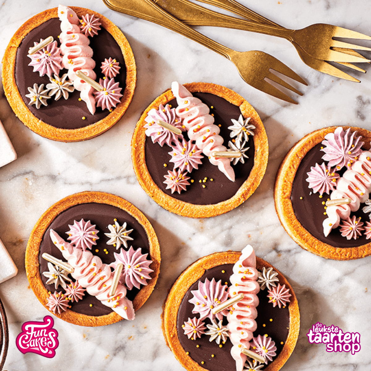 Tartelettes with Choco Ganache