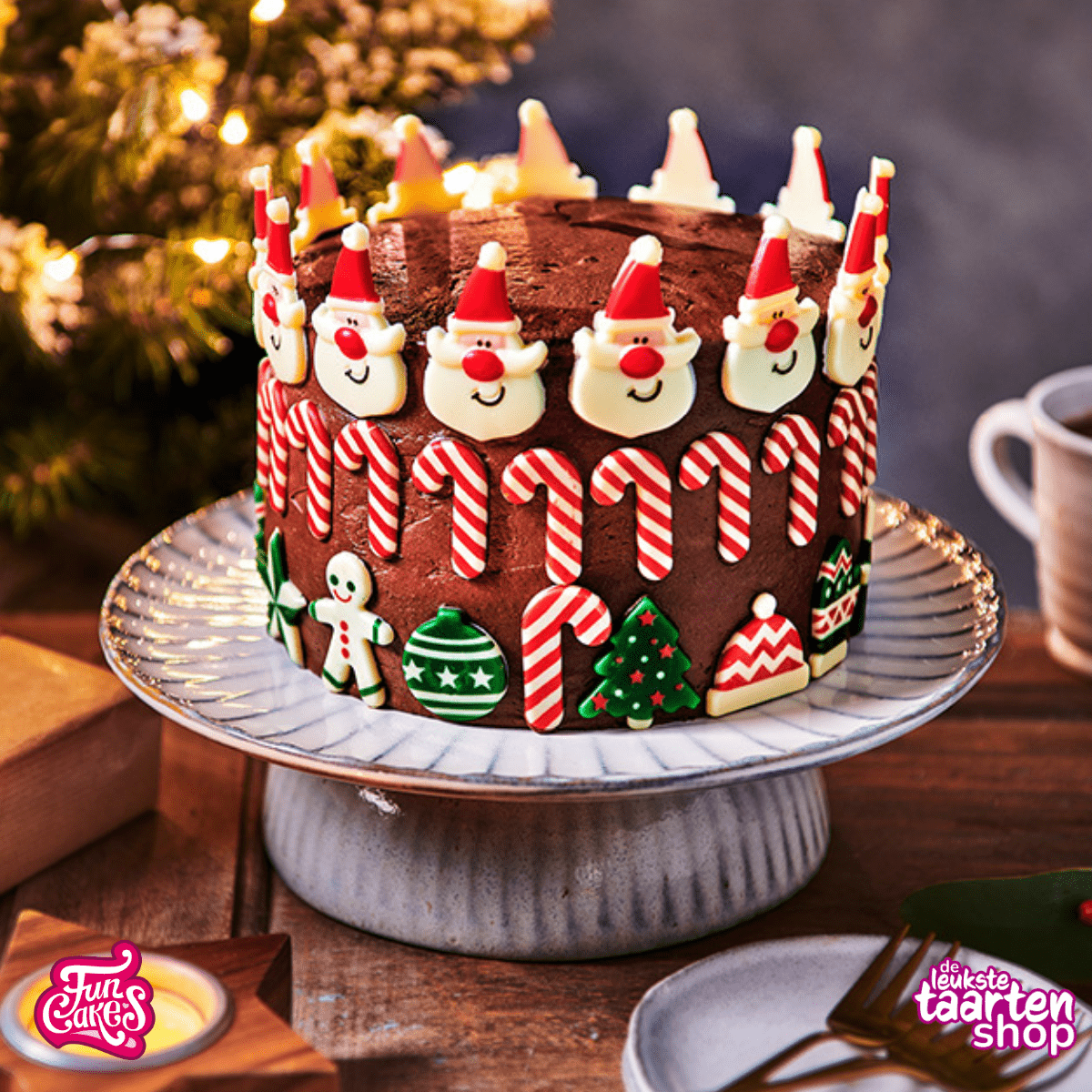 Chocolate Christmas Cake