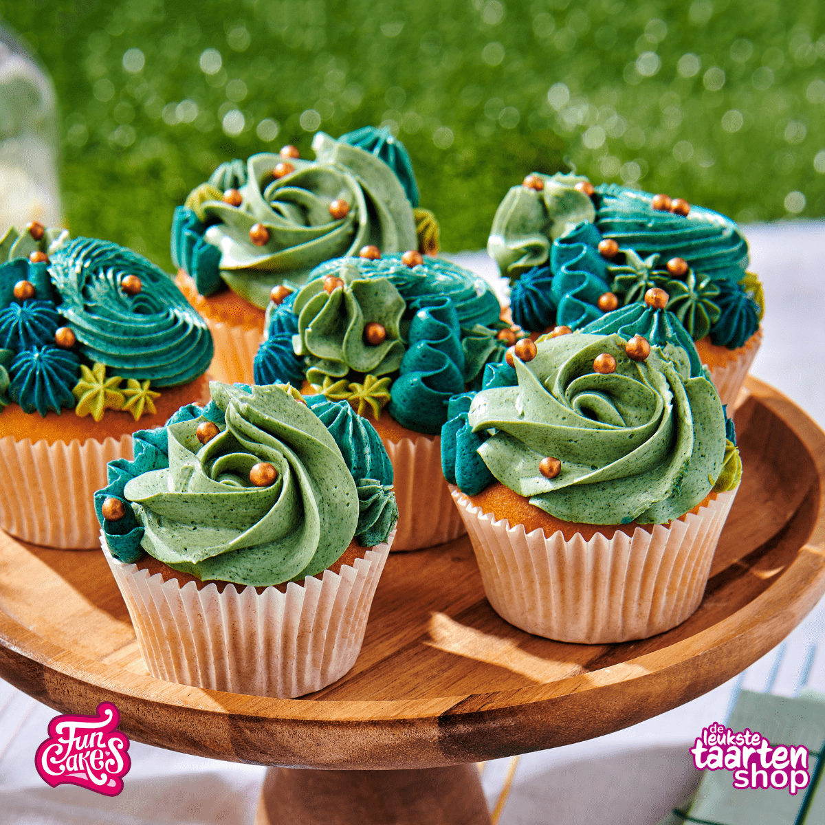 Spring Cupcakes with Mascarpone Buttercream