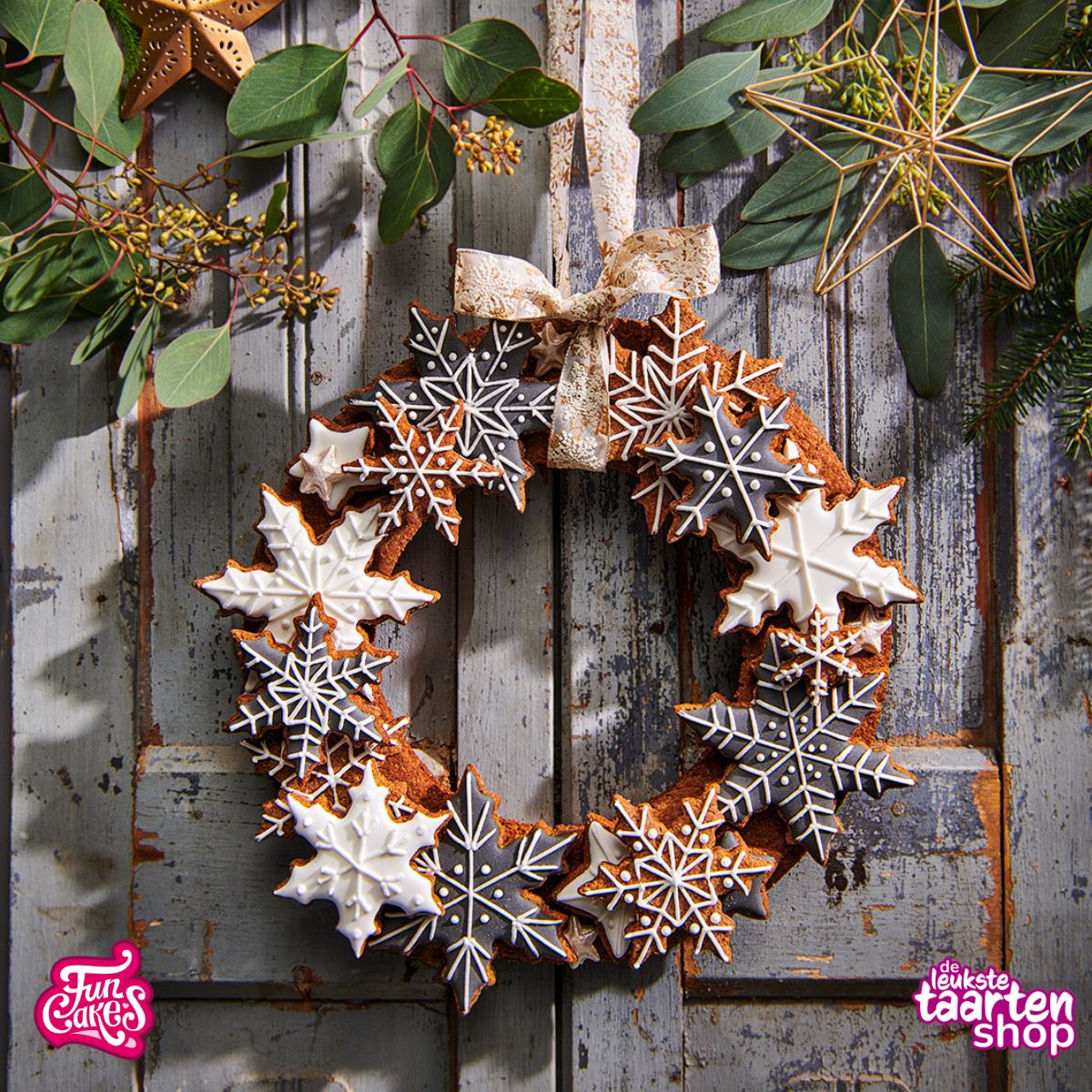 Gingerbread Christmas Wreath