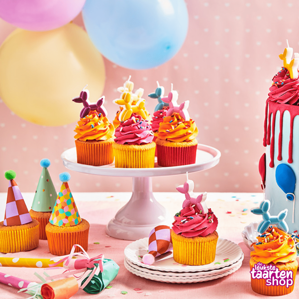 Birthday cupcakes 20 years Deleukstetaartenshop