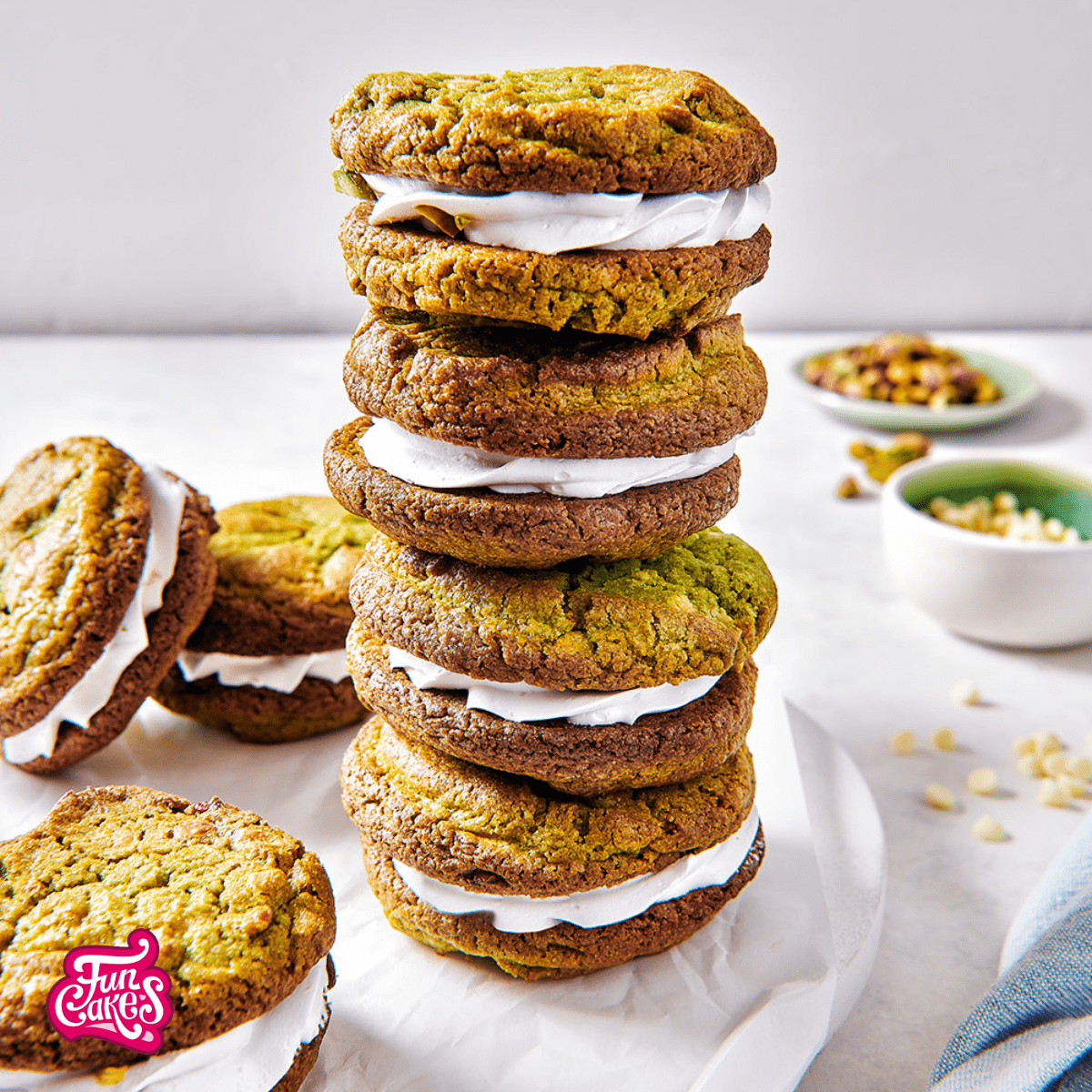 Matcha cookies
