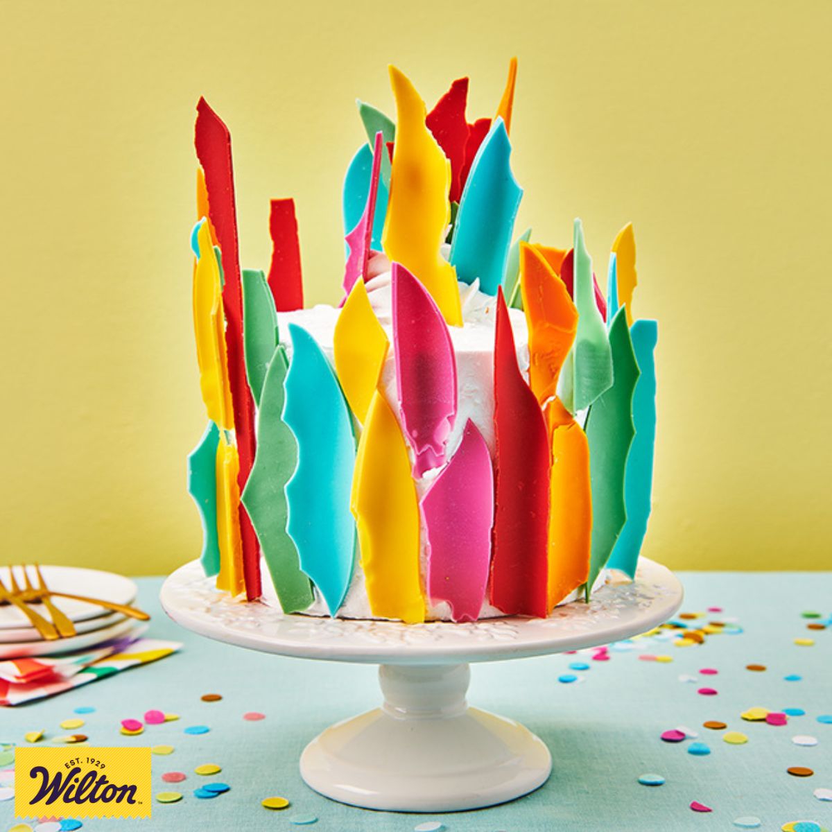 Colorful Cake with Candy Melts®