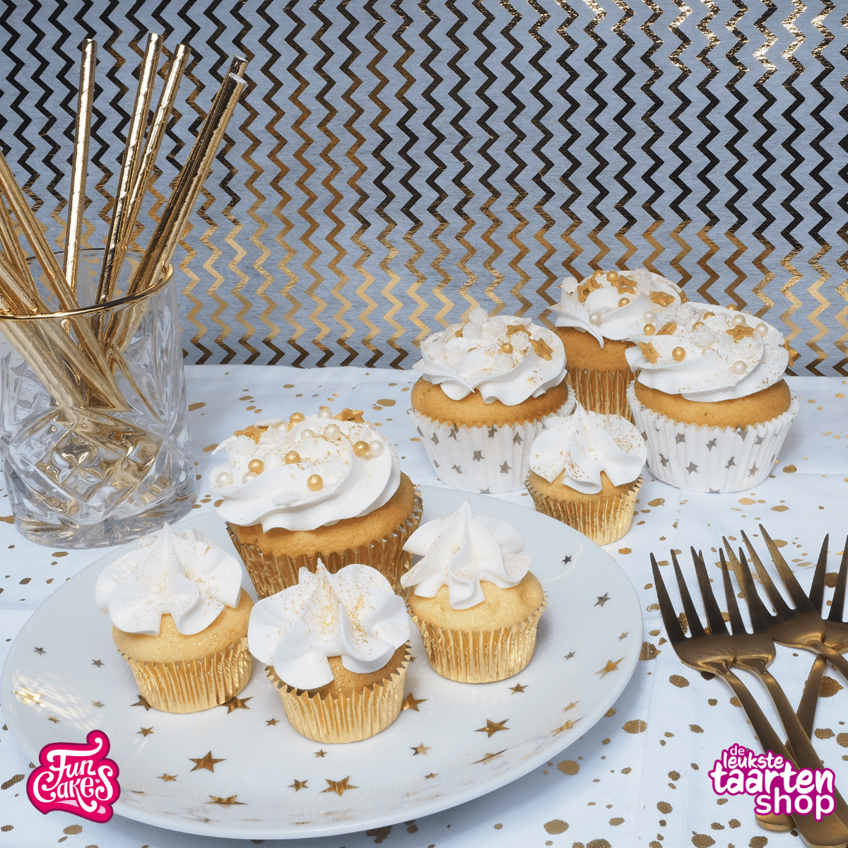Recept Oud & Nieuw Cupcakes