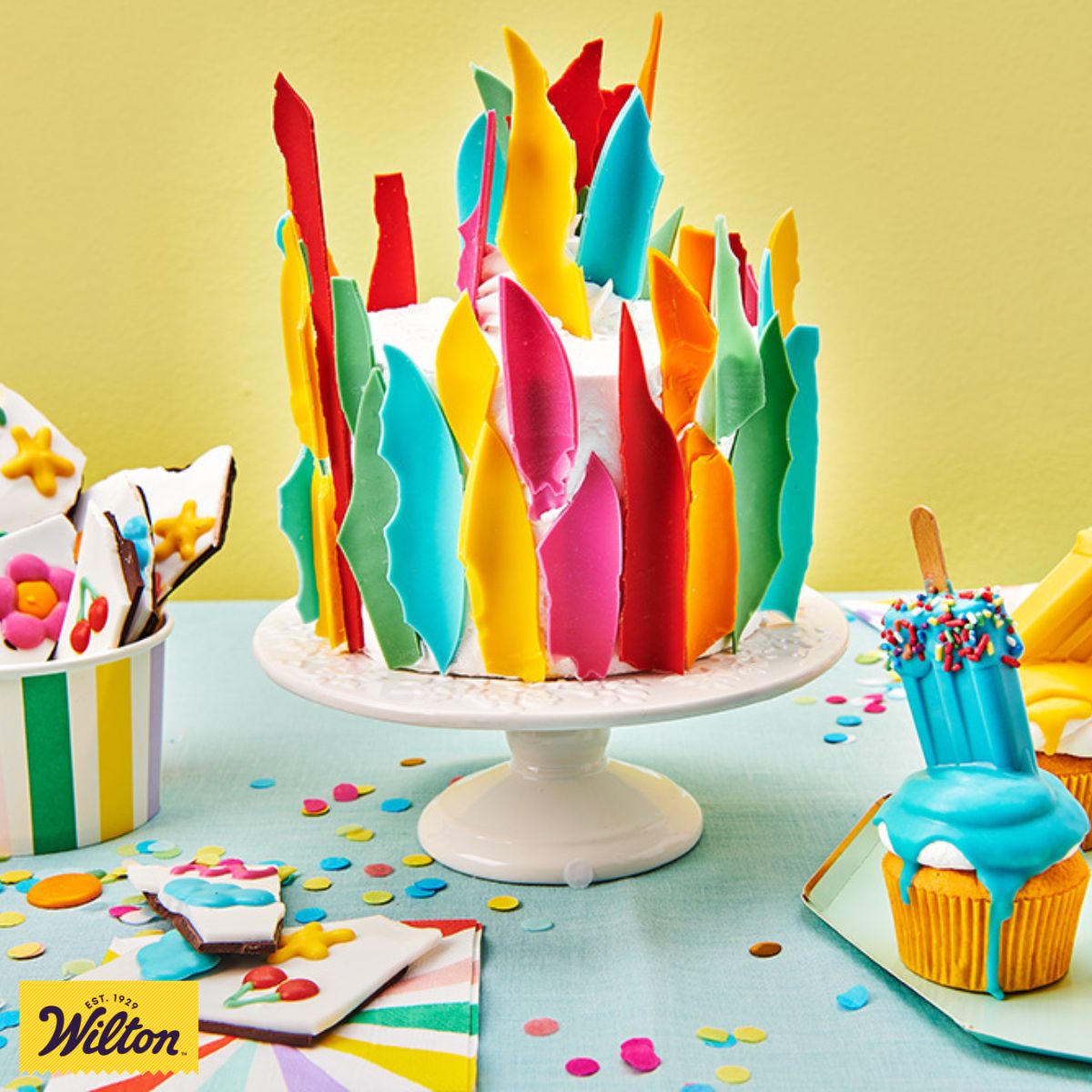 Colorful Cake with Candy Melts®