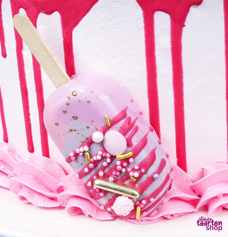 Pink Birthday Cake