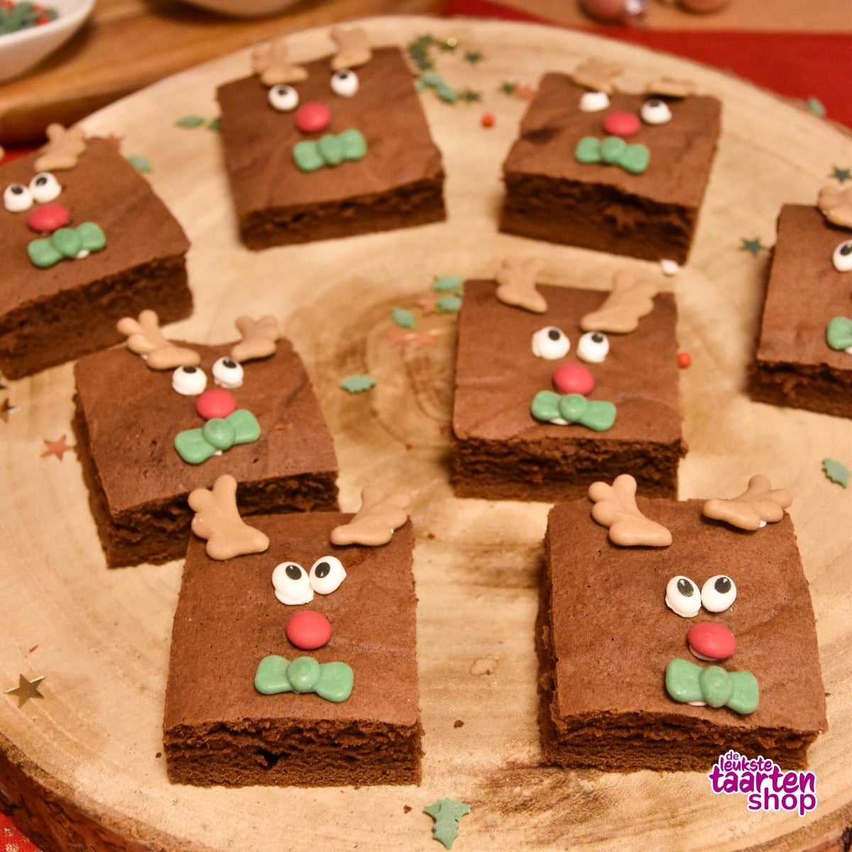 Rudolf Reindeer Brownies