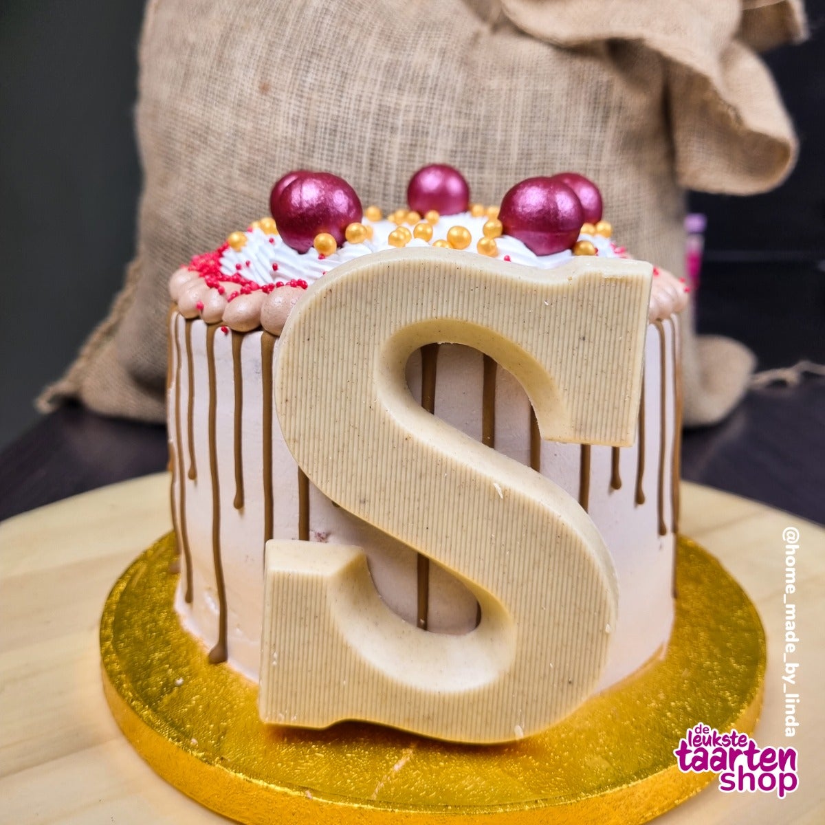 Saint Nicholas Red Velvet Drip Cake