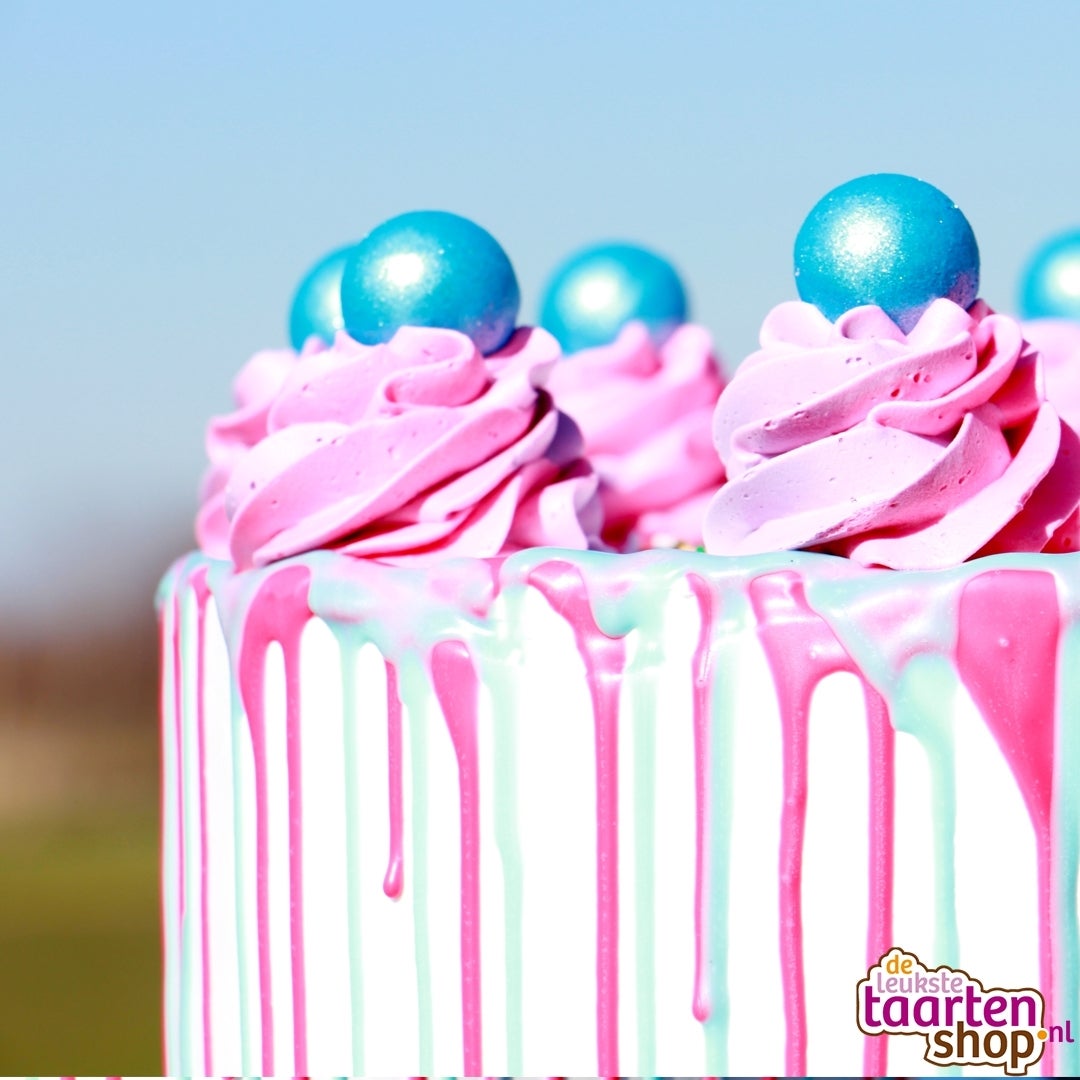 Recept: Gekleurde Dripcake