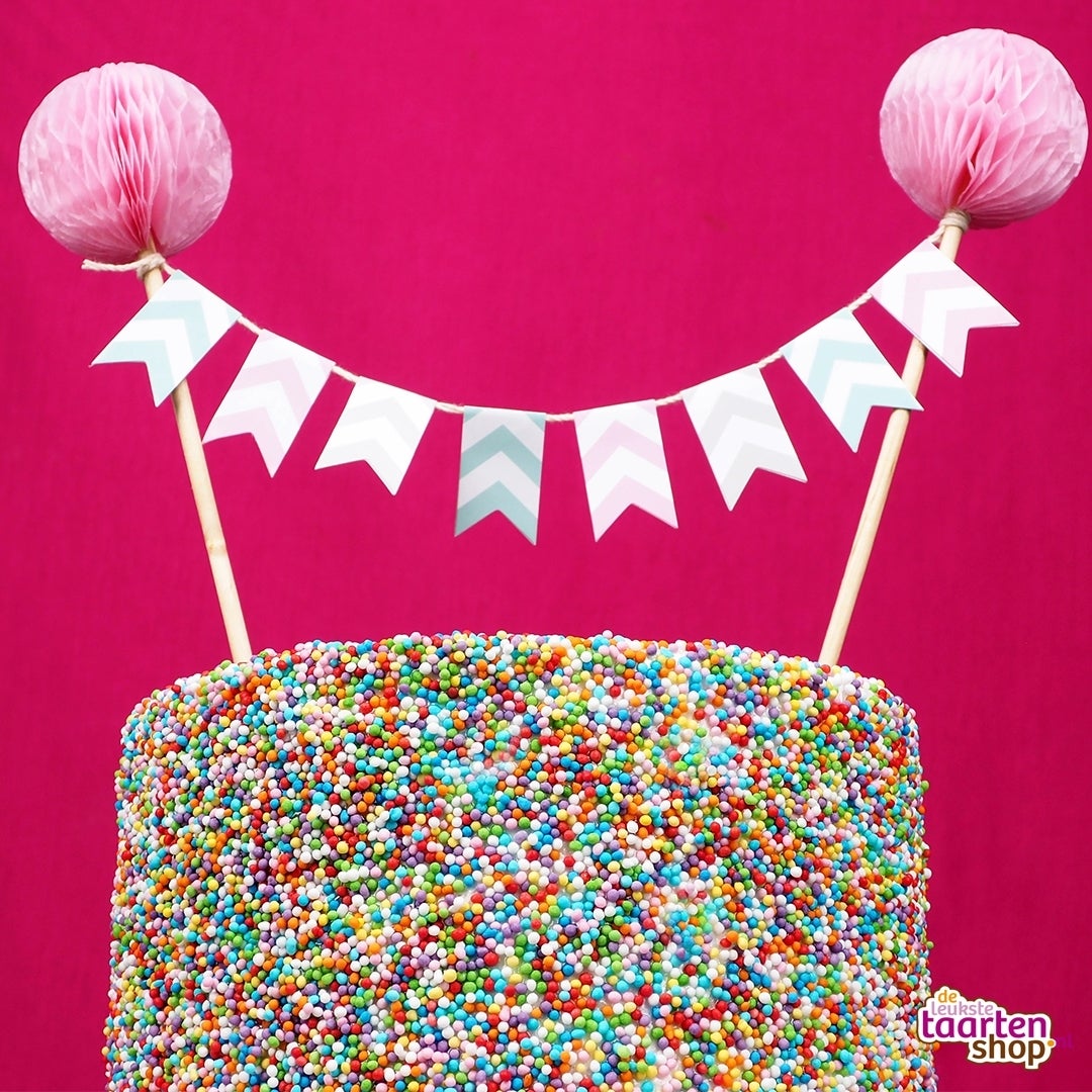 Reverse drip cake
