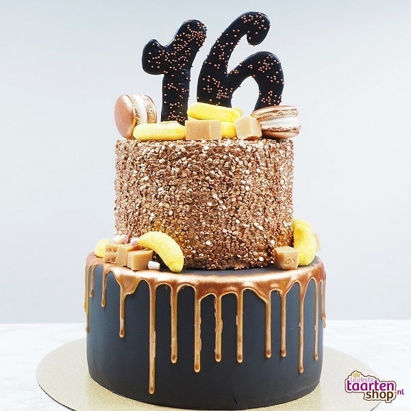 Recipe Sweet 16 Cake (Banoffee)