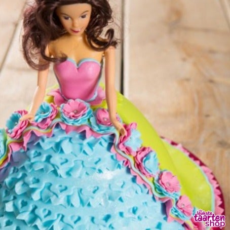 Colorful Barbie Cake