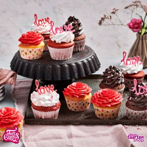 Cupcakes for Valentine's Day