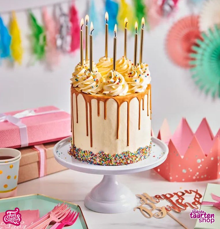 Birthday Drip Cake