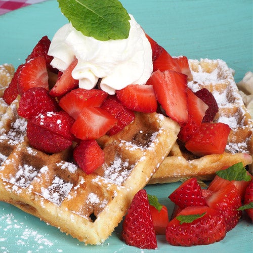 Waffles for mommy 