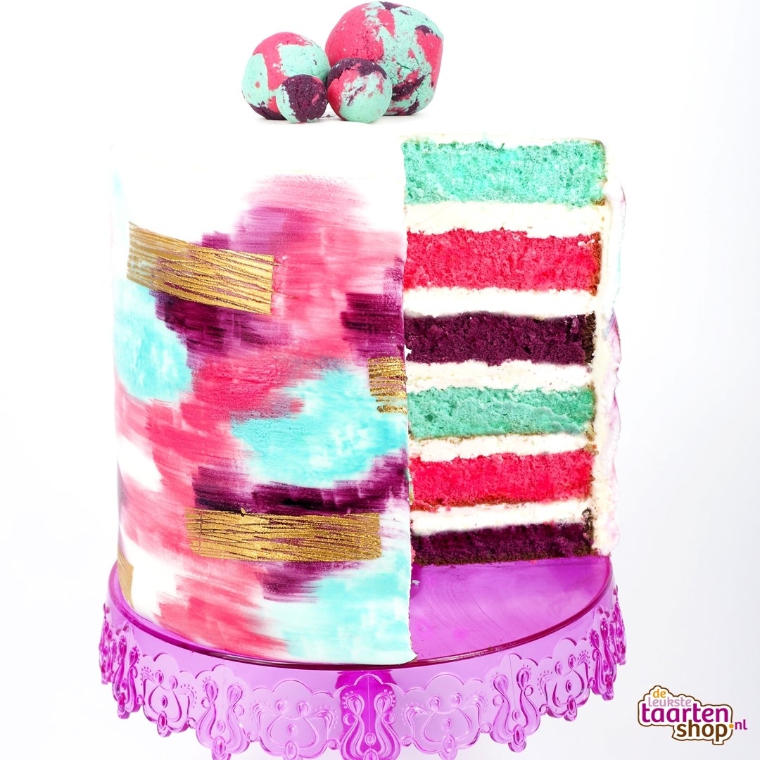 Aquarelle cake