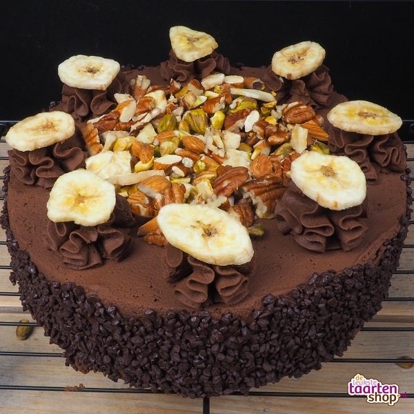 Banana chocolate cake