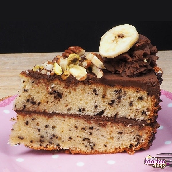 Banana chocolate cake