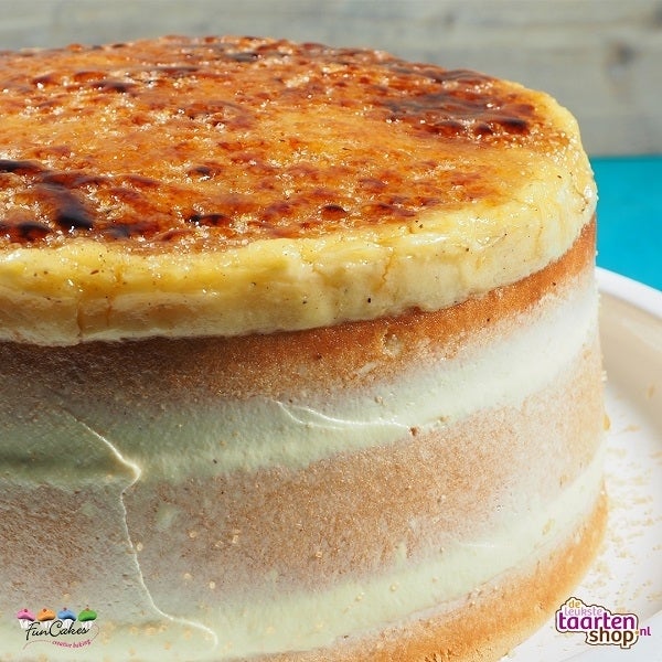 Crème Brûlée taart