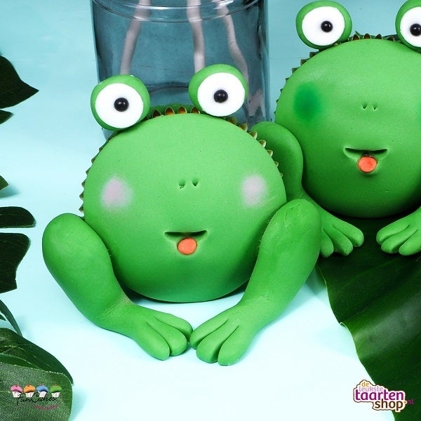 Kikker cupcakes