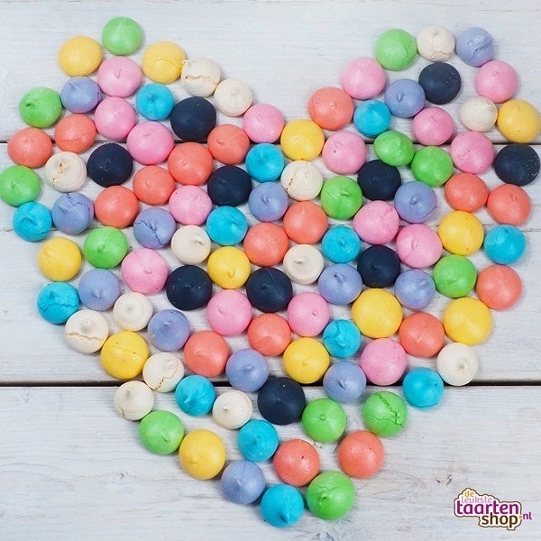 Regenboog Schuimpjes - Bakken met kinderen