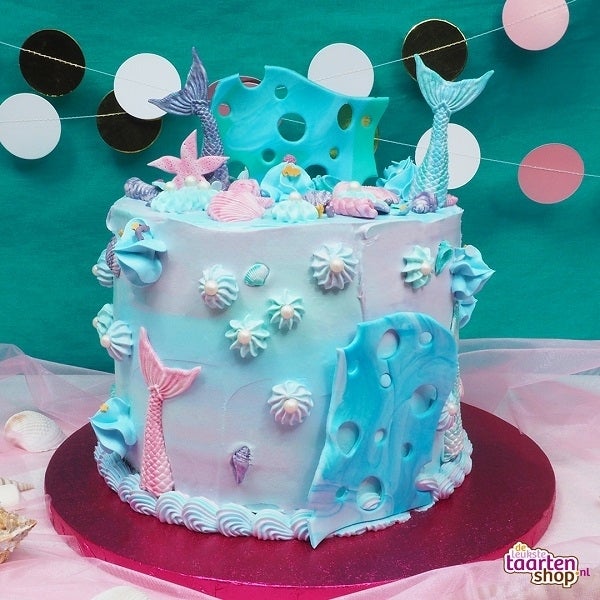 Recept Mermaid taart