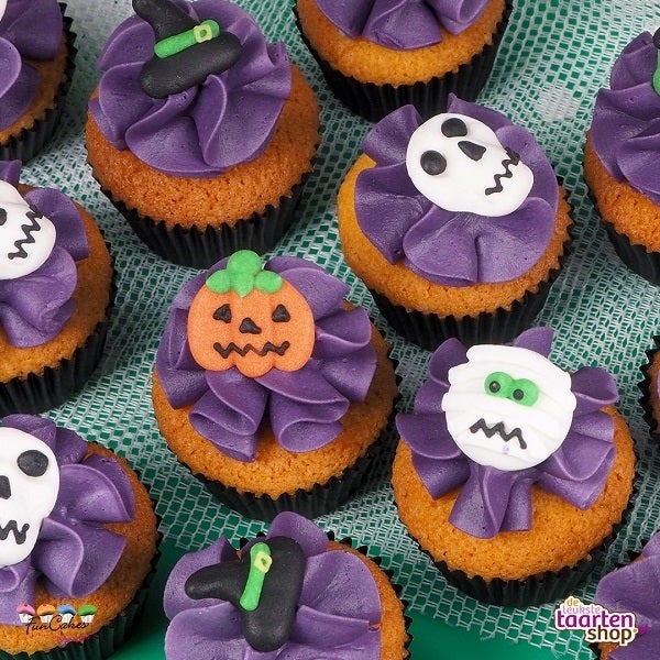 Mini Halloween cupcakes